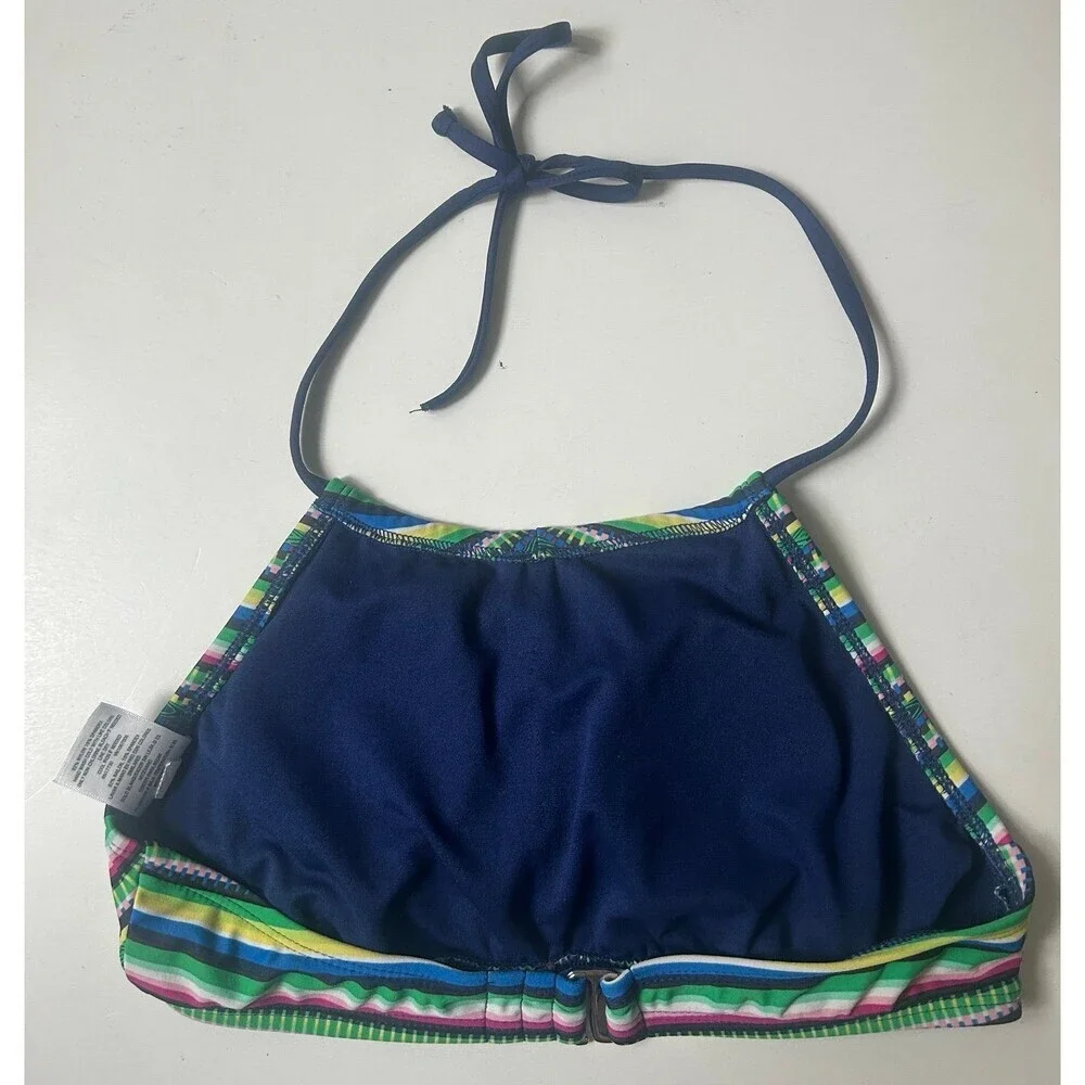 High Neck Bikini Swim Top